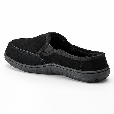 Men's Chaps Suede Clog Slippers