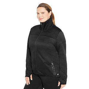 Plus Size Champion Premium Tech Fleece Full Zip Jacket