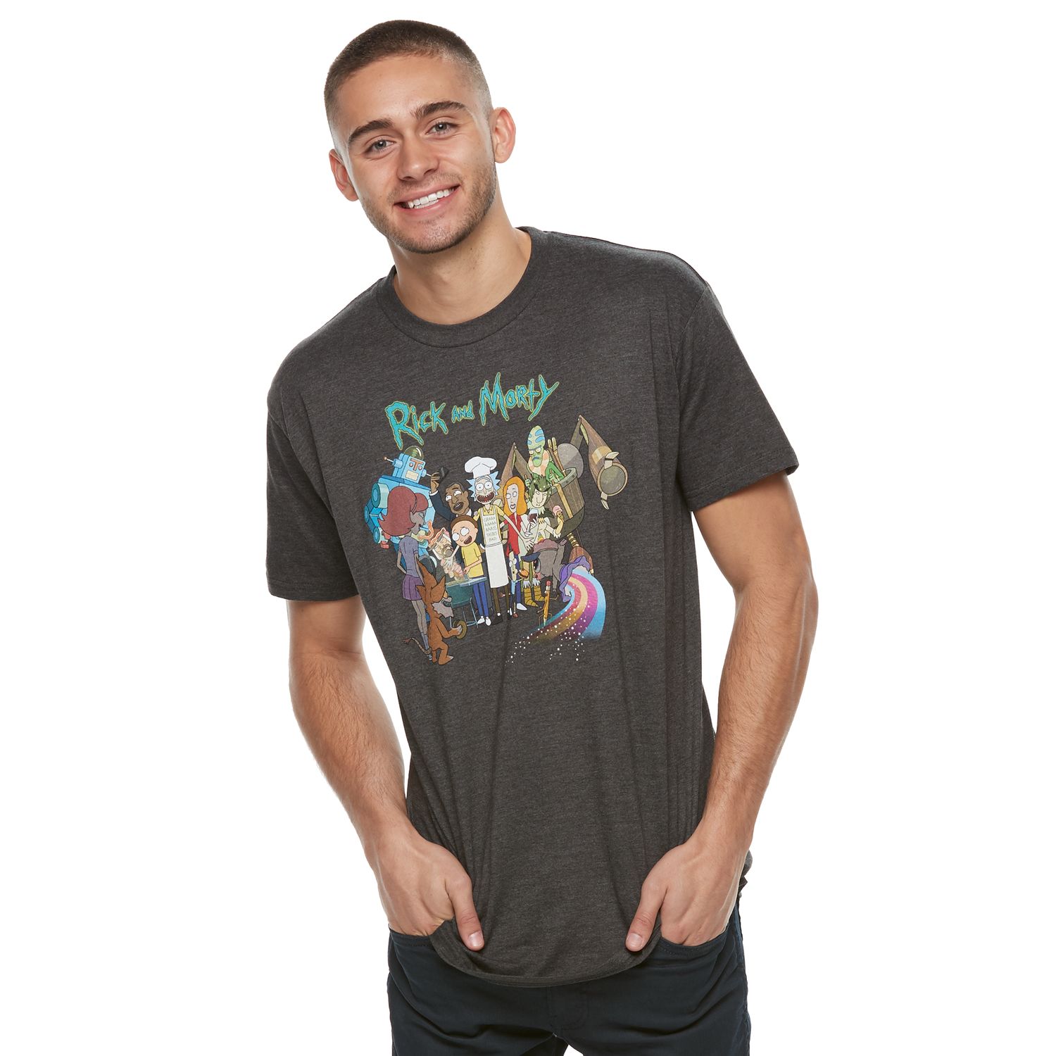 rick and morty tee