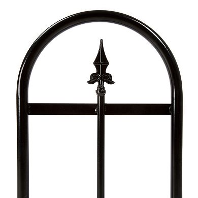 Navarro Indoor / Outdoor Finial Log Rack