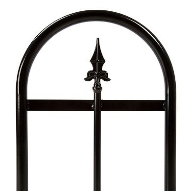 Navarro Indoor / Outdoor Finial Log Rack 