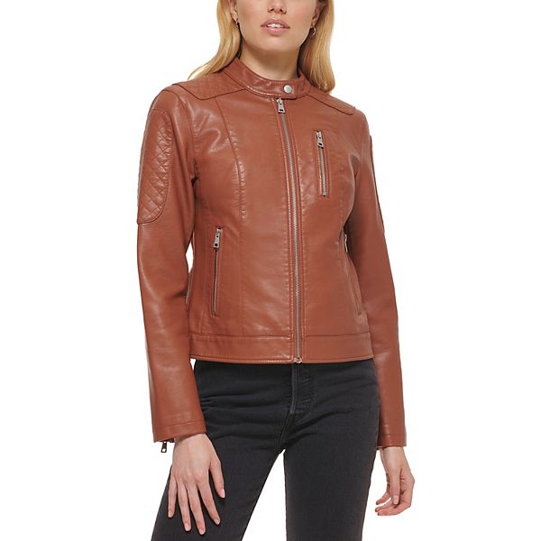 Women's Levi's® Classic Racer Faux-Leather Jacket