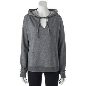 Juniors' SO® Perfectly Soft Choker Neck Hoodie