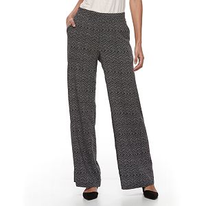 Women's Dana Buchman Challis Wide-Leg Pants