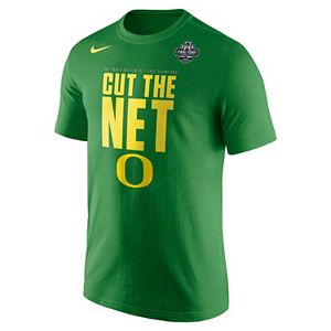 Men's Nike Oregon Ducks 2017 Men's Basketball Final Four Locker Room Tee