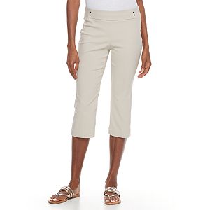 Women's Dana Buchman Embellished Pull-On Capris