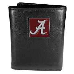 Alabama Crimson Tide Tri-Fold Leather Wallet