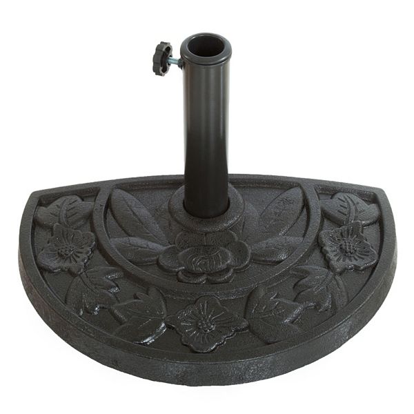Navarro HalfRound Outdoor Patio Umbrella Stand