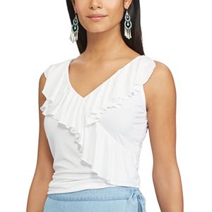 Women's Chaps Ruffled Tank