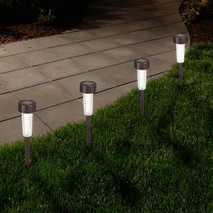 Navarro Outdoor Solar LED Path Light Garden Stake 6-piece Set