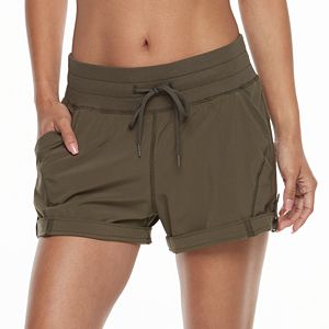 Tek Gear® Button-Tab Active Shorts