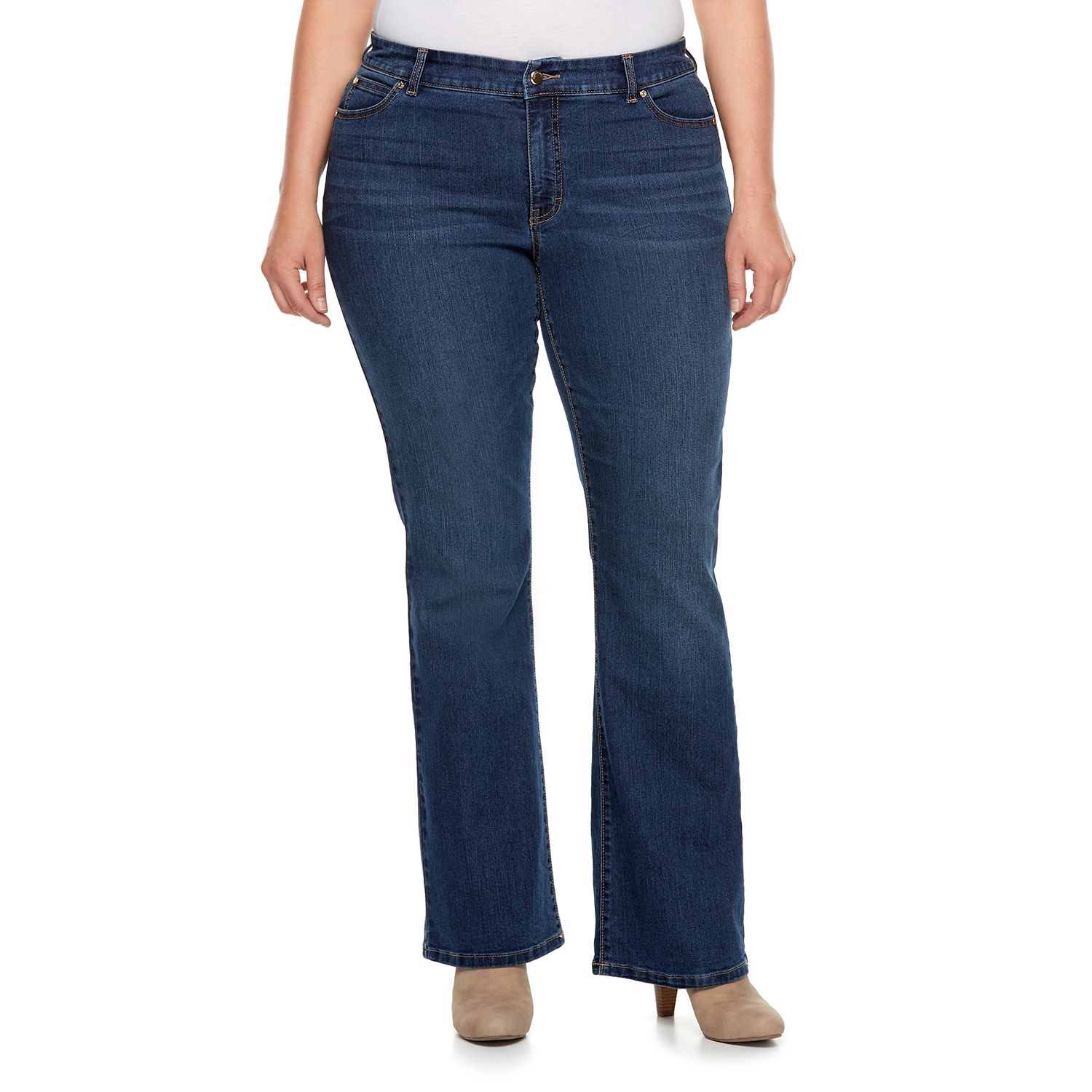 jennifer lopez plus size bootcut jeans