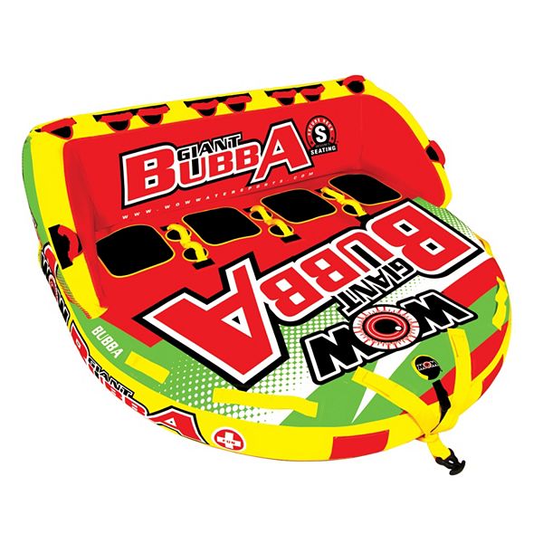 WOW Bubba Hi-Vis Towable for 1-Rider to 4-Riders