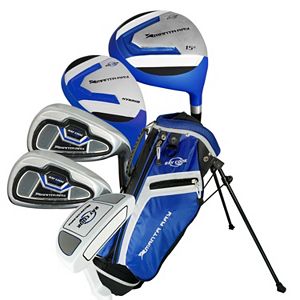 Ray Cook Manta Ray 9-12 Junior 8-Piece Right Hand Golf Clubs & Stand Bag Set