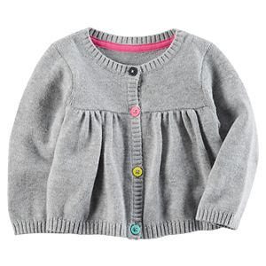 Baby Girl Carter's Shirred Sweater