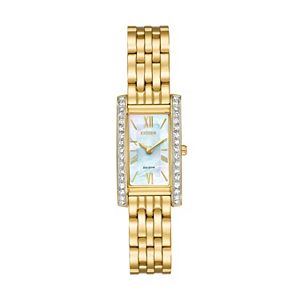 Citizen Eco-Drive Women's Silhouette Crystal Stainless Steel Watch