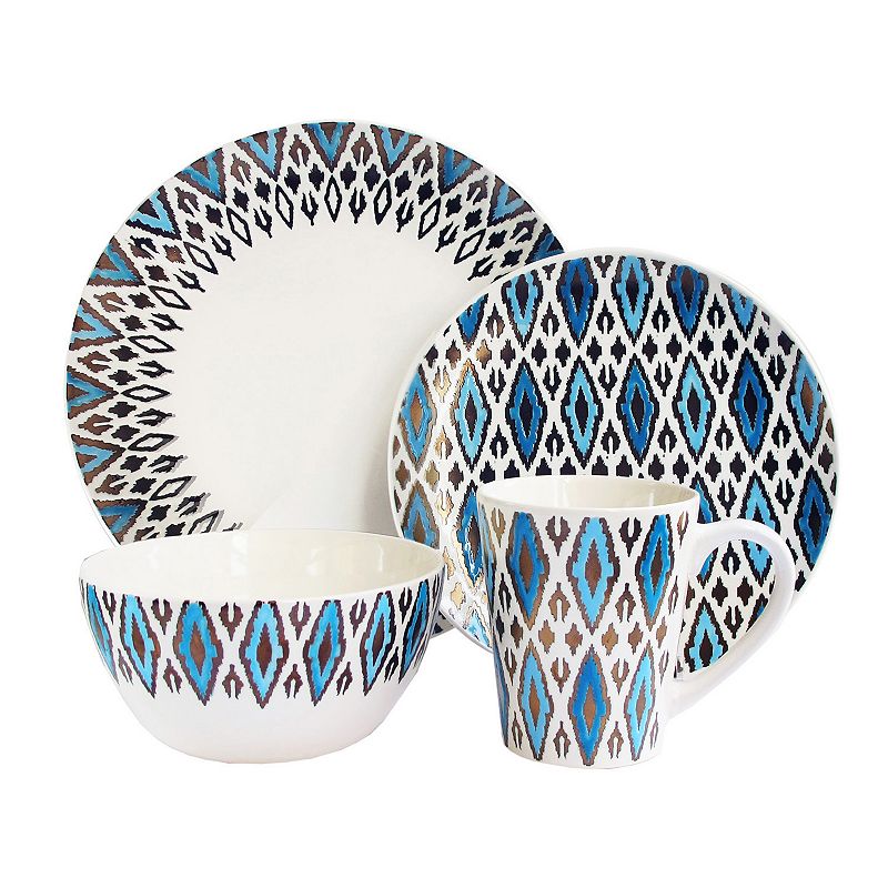 UPC 088235507297 product image for American Atelier Diamond Metallic 16 pc. Dinnerware Set | upcitemdb.com