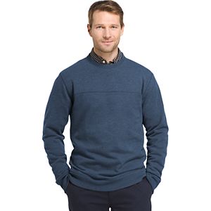 Men's Arrow Classic-Fit Sueded Fleece Crewneck Sweater