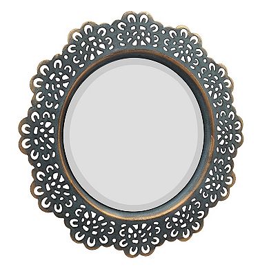 Stonebriar Collection Beveled Metal Wall Mirror