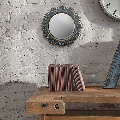 Stonebriar Collection Beveled Metal Wall Mirror