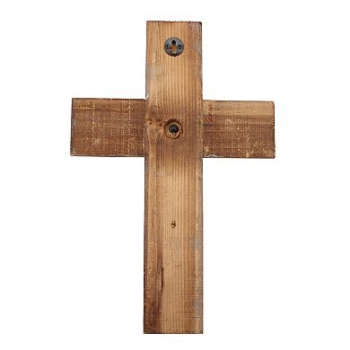 Stonebriar Collection Wood Cross Wall Decor