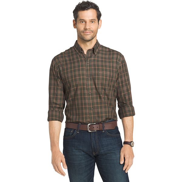 Men's Arrow Heritage Regular-Fit Twill Button-Down Shirt