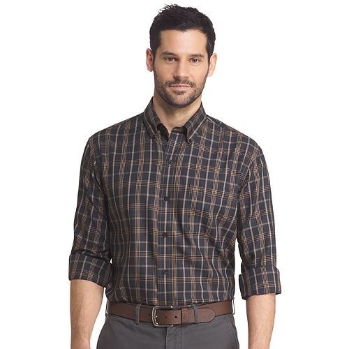 Men's Arrow Heritage Regular-Fit Twill Button-Down Shirt