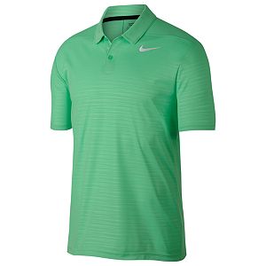 Men's Nike Essential Regular-Fit Dri-FIT Embossed Performance Golf Polo!