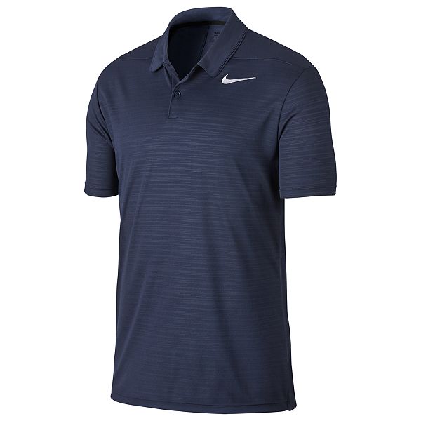 Men's Nike Essential Regular-Fit Dri-FIT Embossed Performance Golf Polo