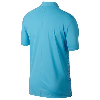 Men s Nike Essential Regular Fit Dri FIT Striped Performance Golf Polo
