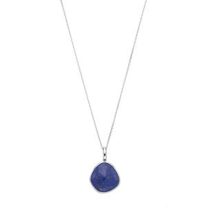 Sterling Silver Lapis Lazuli Pendant Necklace