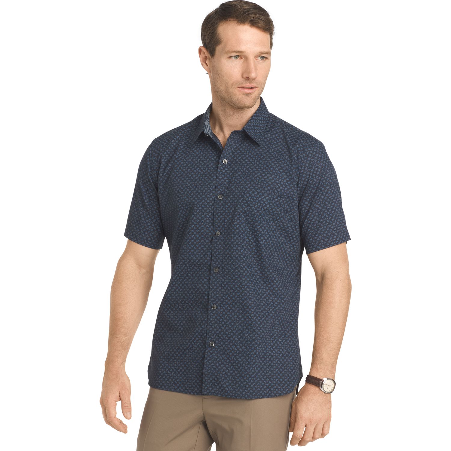 van heusen untucked shirts