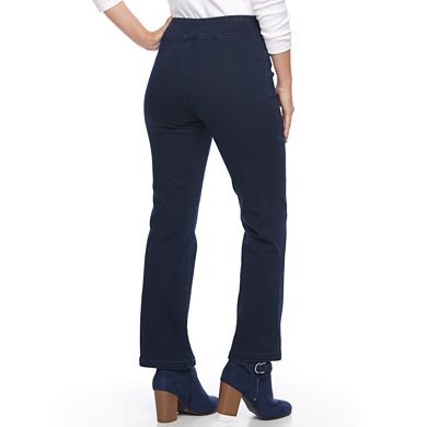 Women's Croft & Barrow® Pull-On Bootcut Jeans