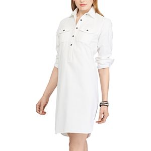 Women's Chaps Twill Shirtdress