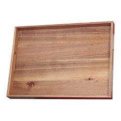 Toscana Madera Round Charcuterie Board, Brown, 22.5X18