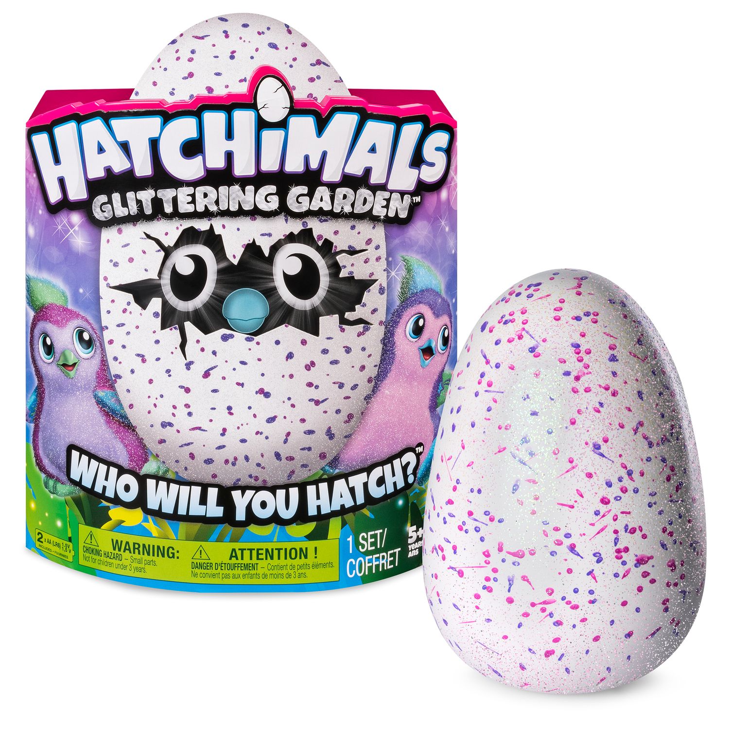 hatchimals jumbo glittering garden