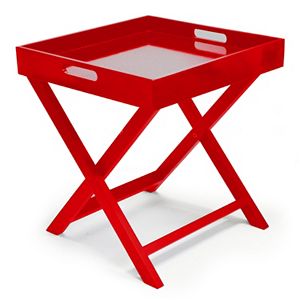 Urban Shop Folding Tray End Table