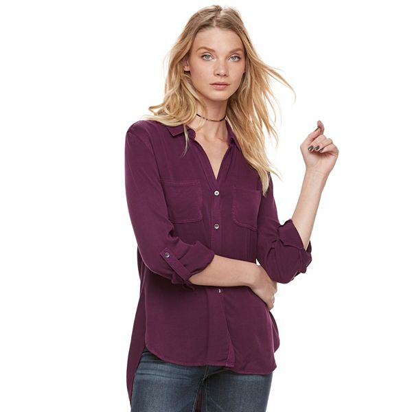 Women's Rock & Republic® Twill Shirt