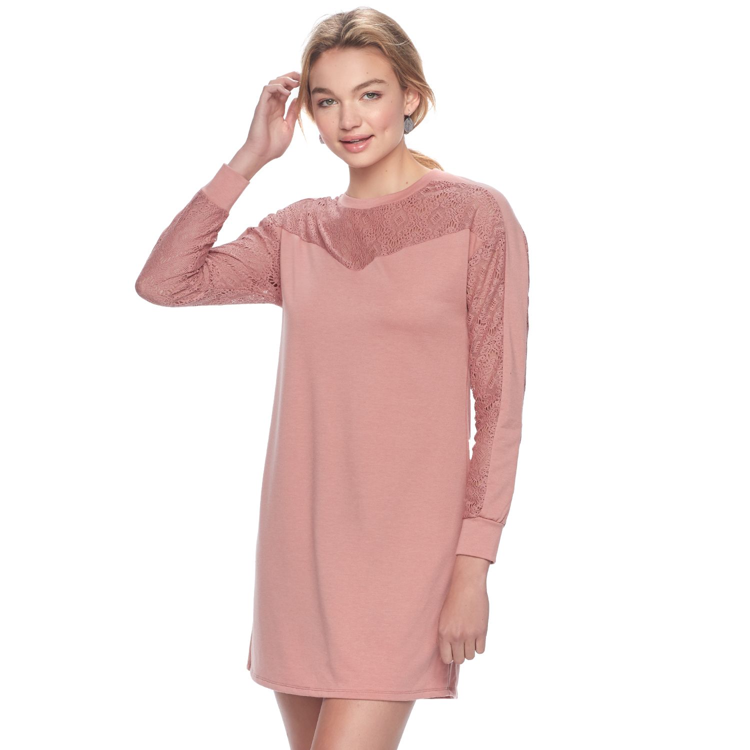 kohls sweatshirt dress