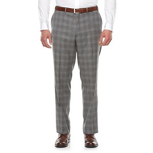 Big & Tall Shaquille O'Neal Classic-Fit Wool Flat-Front Suit Pants