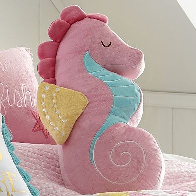 Dory Seahorse Throw Pillow