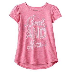 Girls 4-10 Jumping Beans® Glitter Graphic Tee