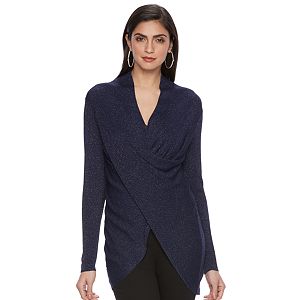 Women’s Jennifer Lopez Twist-Front Sweater