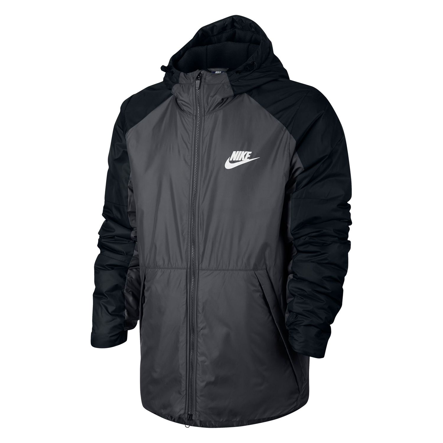 fleece lined nike jacket