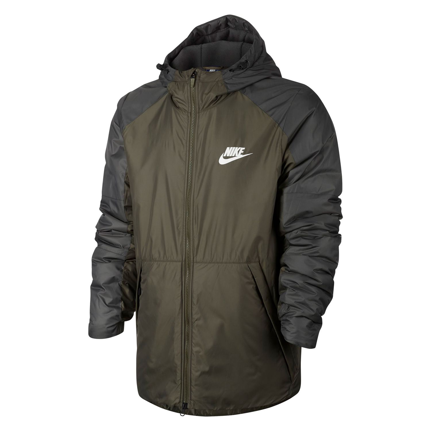 nike fleece lined jacket