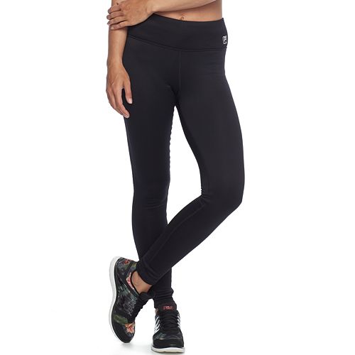 fila velour leggings
