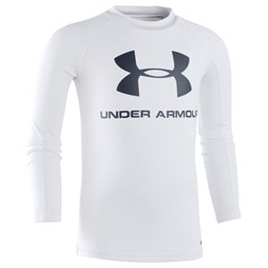 Boys 4-7x Under Armour  Long-Sleeve Logo Rashguard