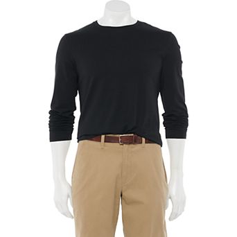 Men's Apt. 9® Premier Flex Long Sleeve Crewneck Tee