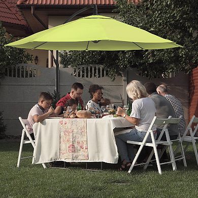 Navarro 10-ft. Outdoor Hanging Patio Umbrella