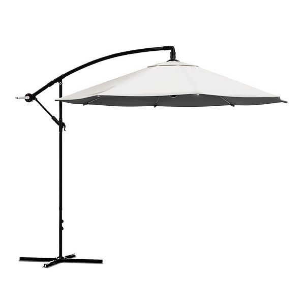 Navarro 10 Ft Outdoor Hanging Patio Umbrella